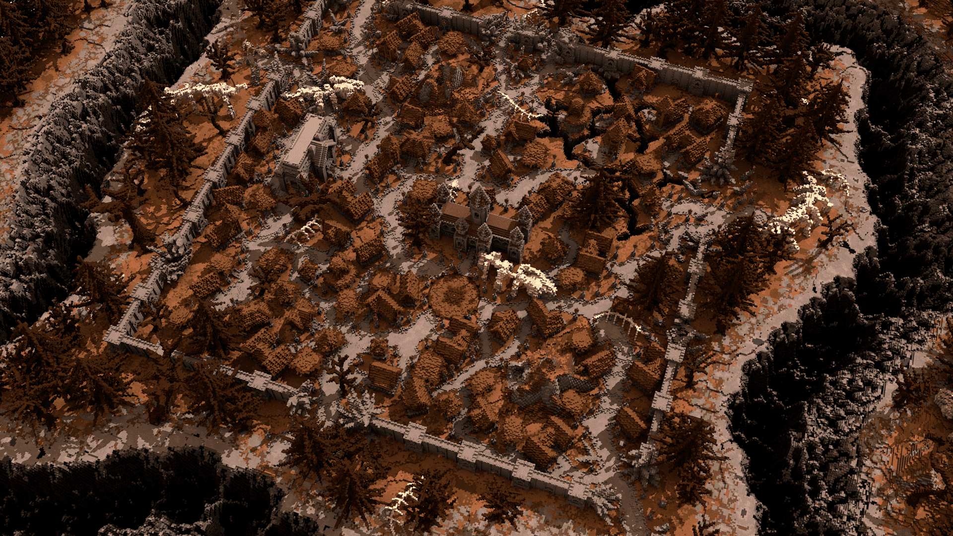 The Motte’s Edge Minecraft build by BuildRoom