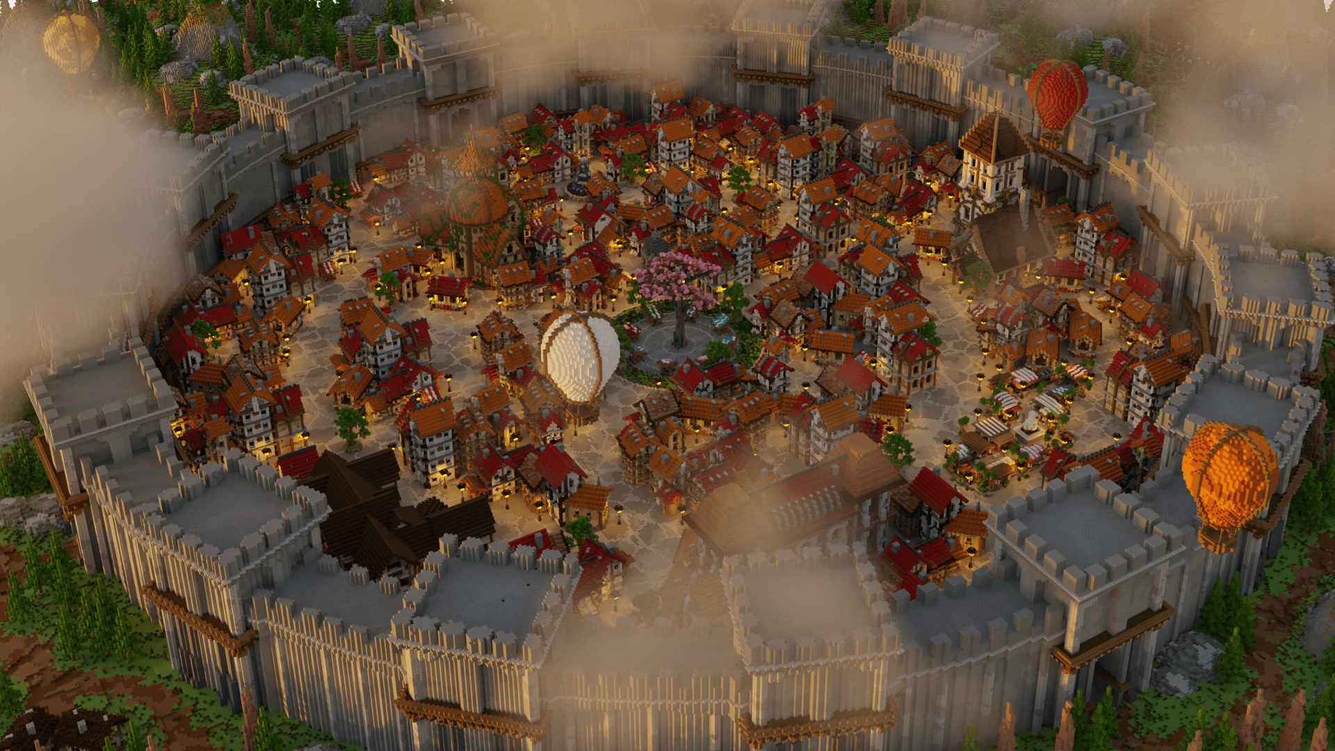 Steampunk District Minecraft build by BuildRoom