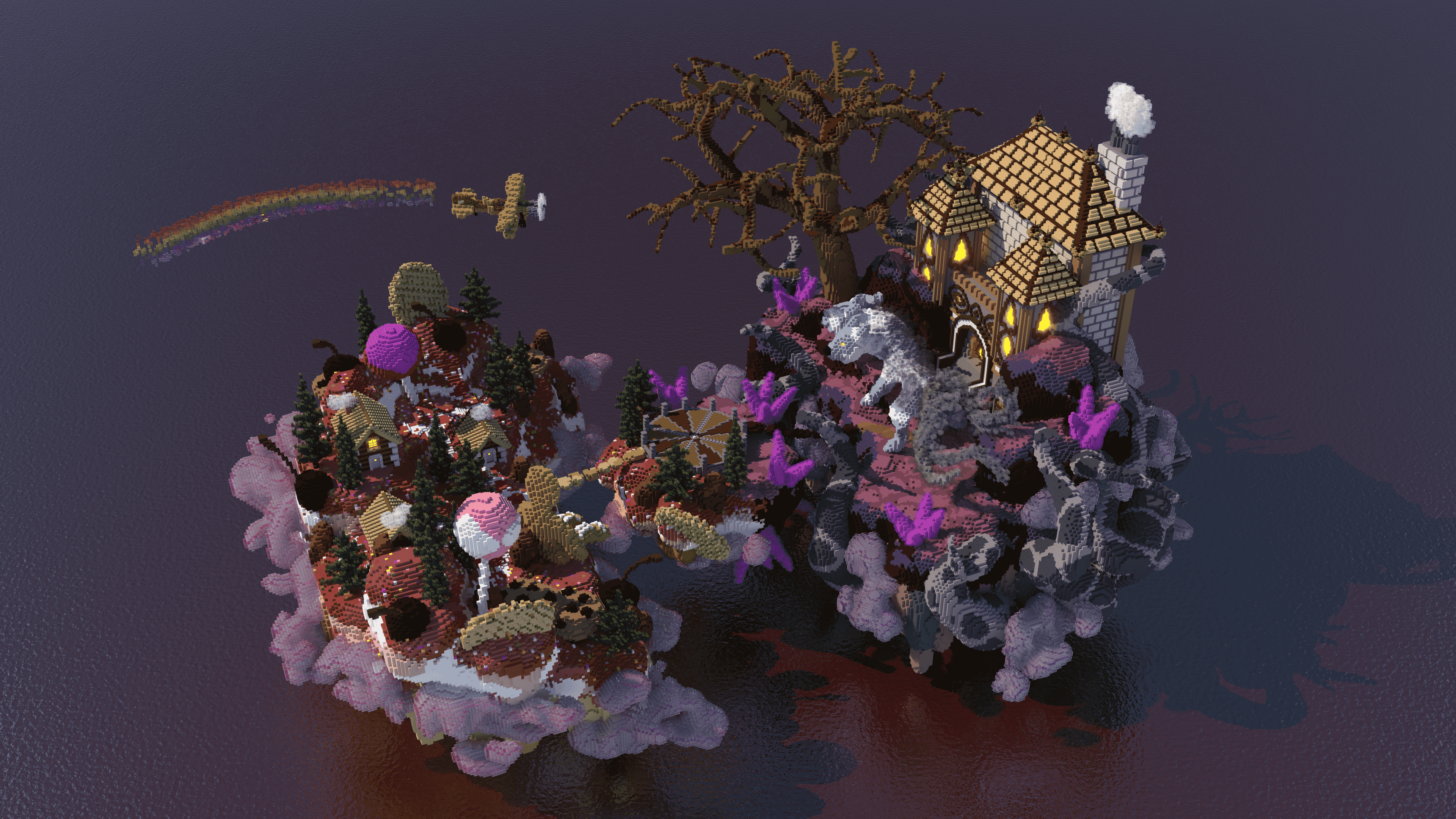 Forsaken Manor Minecraft build by BuildRoom